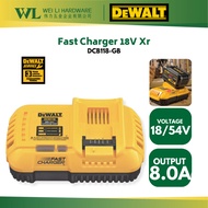 DEWALT Original 18V/54V Fast Charger 8A DCB118-GB / Dewalt Charger