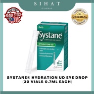 SYSTANE HYDRATION UD LUBRICANT EYE DROPS 0.7ML x 30 VIALS EXP8/22