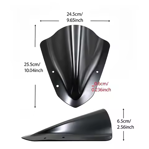 Wind Shield Screen Motorcycle Windscreen Windshield For Yamaha NVX155 AEROX155 NVX AEROX 155