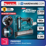 MAKITA FN001GD101 | FN001GZ CORDLESS BRAD NAILER 40V | MAGAZINE 100 | 18GA | 5/8"-1-5/8"