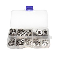 (Flat Washer 304 Stainless Steel  Boxed Bolt Flat Washer, Fender Washer Kit, Screw Washer (M2 M2.5 M