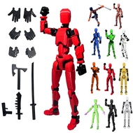 T13 Gambar Tindakan Pelbagai sendi Titan terbarun13. Hadiah Mainan Robot 3D untuk Kanak-kanak 3D Cet