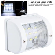 PEWANYMX Boat Signal Light, 135 Degrees IP66 Waterproof LED Navigation Lamp, Waterproof 3W Power ABS