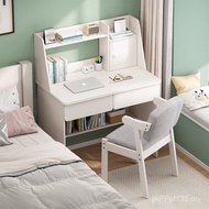 Bedroom Desk Desk Household Simple Computer Desk Girls Desk Bookshelf Small Table Simple Integrated 
