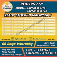 65PFT5250/98 / 65PFA4350S/98 PHILIPS 65" LED TV BACKLIGHT (LAMPU TV) PHILIPS 65 INCH LED TV 65PFT525