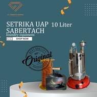 Setrika Uap Laundry  Sabertech Boiler Gas Lengkap kapasitas 5 liter - Setrika Uap