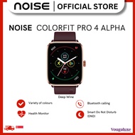 Noise ColorFit Pro 4 Alpha Deep Wine Smart Watch 1.78" Bluetooth Calling Metallic Build Intelligent 