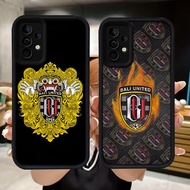 Q80 Bali United FC soft Casing for Samsung A34 A55 A54 A36 A15 A35 S25 Ultra A16 A24 A05S A25 A56 A0