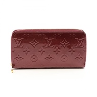 [二手]LOUIS VUITTONZippy 皮夾 圓長皮夾 Monogram Vernis Rouge Fauviste M91536 Rouge Fauviste 皮革