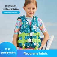 Children's Life Jacket Auxiliary Swimming Aid Portable High Buoyancy Vest No Inflation Needed Safety