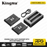 KINGMA Battery and Charger Set for Insta360 ONE X2/X3/X4