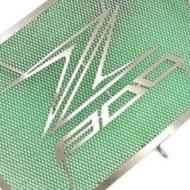 Original Radiator Cover Z800 Stainless Radiator Cover kawasaki z800 guar dr New