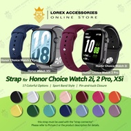 Strap for Honor Choice Watch 2i 2 Pro X5i, Colorful Sport Band Strap 20 22 mm, Clip Style, 17 Colors