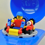 Compatible with Lego Big Tile 40649 enlarged version Big Tile Doll Assembly Building Blocks Toys Boy