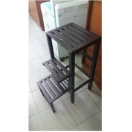 【JFE】 3V 3 Level Powder Coated Metal Foldable Step Stool / Step Chair / Stool / Folding Ladder / Kerusi Tangga Lipat
