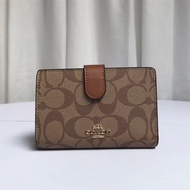 new style 2024 wallet for women new bag official store authentic PVC C printing purse F23553 F33034 