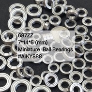 687ZZ 7 * 14 * 5 (mm) Miniature ball bearing