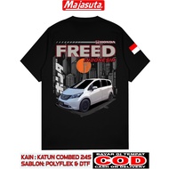 HONDA T-SHIRT FREED INDONESIA M4 COMBED 24SHONDA / CLUB T-SHIRT/ COMMUNITY T-SHIRT/ DISTRO T-SHIRT