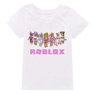100-150cm เสื้อยืดแขนสั้น มีฮู้ด พิมพ์ลายเกม Roblox 3 มิติ แฟชั่นสําหรับผู้ชาย และผู้หญิง 2024