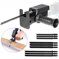Portable Reciprocating Saw Adapter Electric Drill To Electric Saw for Wood Metal Cutting Tool with S