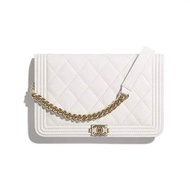 Chanel le boy woc white caviar 白雪公主 魚子醬