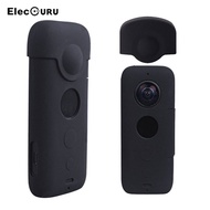 Silicone Case for Insta360 One X Action Camera Accessories Lens Protector Anti Scratch Protective Co