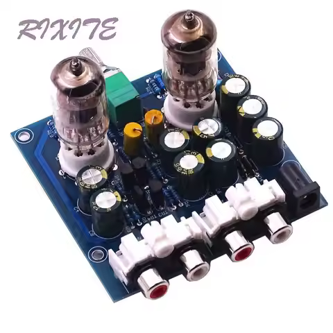 6J1/6J2 Tube Amplifiers Audio board Amplificador Pre-Amp Audio Mixer 6J1 Valve Preamp Bile Buffer Di