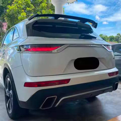 For 2017-2025 Year DS7 DS 7 Roof Rear Spoiler WING Trunk Tail LiP Accessories Body Kit