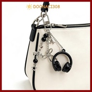 DOONACI308 Headphone Charms, Bag Decoration Y2K Music Headphone Bag Charms,  Hanging Keychain