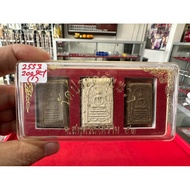 2553 Ck Maha Surasak Wat Prado Phra Somdej 1 Set 3Pcs Made 200 Set 崇笛佛，1套3粒，限量版200套，亲自原庙恭请，师傅亲手写经文。