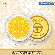 【DANTY】Doraemon Gold Coin Red Packets (0.2g) 999/24K Pure Gold Coin