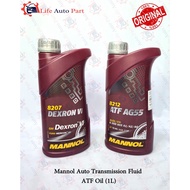 Mannol Auto Gear Oil ATF AG55 / Mannol ATF DEXRON VI / Mannol ATF AG60 Auto Transmission Fluid (a)