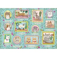 [Famous Felines" 1000-piece puzzle "Famous Felines", Gibsons