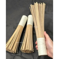 Pencuci kuali lidi buluh / Berus buluh cuci kuali gosok wok / Bamboo wok cleaner brush / Kuali clean
