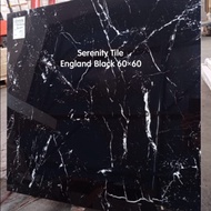 Granit 60x60 serenity tile england black nano glazed poles KW 1