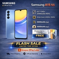 Samsung Galaxy A15 5G 8GB+256GB Mobile Phone | 6.5'' 90Hz FHD+ AMOLED Display | 50MP Triple Camera |
