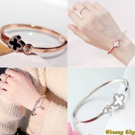 Glassy Sky 5 Flower Bracelet Fashion Jewelry Korean Style LV Wedding Gift (BRL-3/BRL-4)