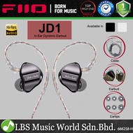 FiiO JD1 Dynamic Driver HIFI Bass Stereo In Ear Monitor Earbuds with Built in Microphone