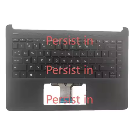 WYORESY New For HP 14-DQ 14S-DQ 14-DQ1043CL Palmrest Case Keyboard Backlit L61505-001