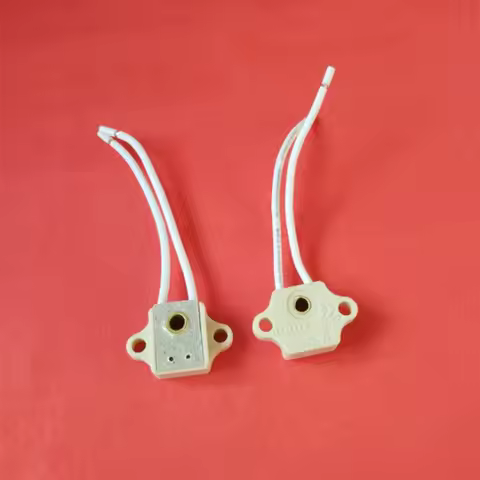 2pcs Topcon 6V20W special lamp holder for slit lamp G4 lamp holder ceramic lamp holder