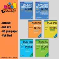 English Grammar in Use, Vocabulary, Idioms, Phrasal Verbs, Collocations