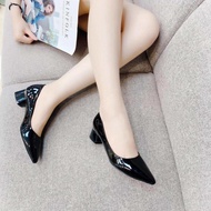 Giày cao gót 3p da bóng