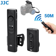 JJC RF-SWC 50 Meter Wireless Remote Control Stick 2.4GHz Radio Shutter Release Cable Switch for DSLR Camera Canon EOS R10 R8 R7 R6 Mark II RP Ra R M5 M6 850D 800D 760D 200D II 100D 90D 80D 77D 70D 60Da 60D 1500D 1300D 750D 700D 650D 600D 550D 500D 250D