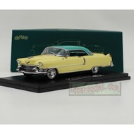 1: 43 GFCC Cadillac Cadillac DeVille 1955 Cadillac DeVille Two-Door Sedan Model Yellow Green
