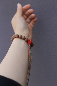 壹染指香品 | 高含量原礦硃砂龍頭 香珠手串 | 養生祈福