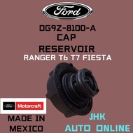 DG9Z-8100-A CAP RESERVOIR FORD RANGER T6 T7 FIESTA 100% NEW GENUINE PARTS MATORCRAFT MADE IN MAXICO