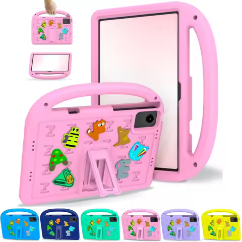 Kids EVA Case for Lenovo Idea Tab Plus 12.1 inch 2025 TB361FU Handle Cute Stand Tablet Cover for Xia