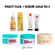 PAKET Viva Flek Serum Gold isi 5 | Paket Viva Flek Serum Gold ISI 4 | Original BPOM