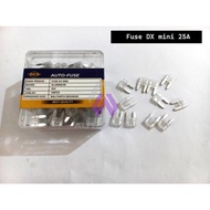 DX Mini 25A Fuse Mini Flat Fuse 25A DX Mini 25A Fuse