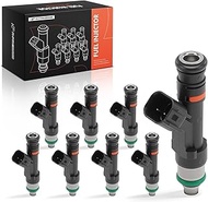 A-Premium Fuel Injectors Set of 8 Compatible with Ford F-150 F150 2004-2004, 5.4L, GAS, Replace# 3L3
